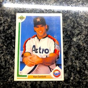 Ken Caminiti Upper Deck 1992 #180 baseball card!!!